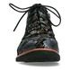 Laura Vita Lace Up Boots - Navy leather - 4195/75 COCRALIEO 17