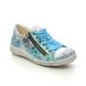 Laura Vita Lacing Shoes - Turquoise - 4001/74 GOTCHO 11 ZIP