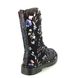 Laura Vita Biker Boots - Black floral - 4995/46 INCASO 18