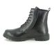 Legero Lace Up Boots - Black leather - 2009670/0200 MONTA LOOP GTX