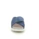 Legero Slide Sandals - Blue Suede - 2000130/8600 MOVE
