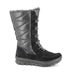 Legero Mid Calf Boots - Black suede - 2009901/0000 NOVARA HI GTX