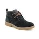 Legero Ankle Boots - Navy Suede - 00683/80 SOANA LACE GORE