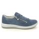 Legero Lacing Shoes - Blue Suede - 2000219/8600 TANARO 5 GTX