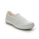 Legero Comfort Slip On Shoes - WHITE LEATHER - 2000215/1000 TANARO 5 SLIP