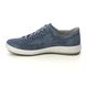 Legero Lacing Shoes - Blue Suede - 2000161/8600 TANARO 5 STITCH