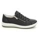 Legero Lacing Shoes - Black White - 2000162/0100 TANARO 5 ZIP
