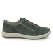 Legero Lacing Shoes - Green Suede - 2000162/7330 TANARO 5 ZIP