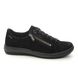 Legero Lacing Shoes - Black Suede - 2000219/0000 TANARO GTX ZIP