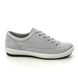 Legero Lacing Shoes - Light Grey Suede - 00820/25 TANARO STITCH