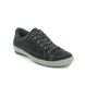 Legero Lacing Shoes - Black Suede - 0800820/0000 TANARO STITCH