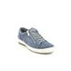 Legero Lacing Shoes - Blue Suede - 00818/86 TANARO ZIP 2