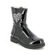 Lelli Kelly Girls Boots - Black patent - LK2324/DB01 MARINA MID TEX