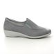 Begg Exclusive Comfort Slip On Shoes - Grey nubuck - 07217770 LEXI 40
