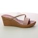 Lotus Wedge Sandals - Pink - ULP237/62 ALMA   TRINI