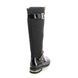 Lotus Knee-high Boots - Black patent - ULB325/40 BESSIE LOUELLA