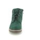 Lotus Lace Up Boots - Green - ULB334/90 DREW   CEDAR