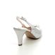 Lotus Slingback Shoes - Silver - ULS042/ ELODIE