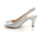 Lotus Slingback Shoes - Silver - ULS042/ ELODIE