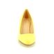 Lotus High-heeled Shoes - Yellow - ULS055/08 HOLLY