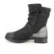 Lotus Ankle Boots - Black - ULB276/31 JAMILA JEMMA