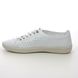 Lotus Comfort Slip On Shoes - WHITE LEATHER - ULS403/60 KAMARI SARAH