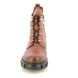 Lotus Lace Up Boots - Tan Leather - ULB285/21 LACIE  LACE