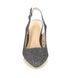 Lotus Slingback Shoes - Pewter - ULS267/51 LYLA