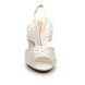 Lotus Heeled Sandals - Off white - ULS262/67 NATALIA AMELIA