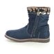 Lotus Ankle Boots - Navy - ULB259/71 SANDY  SYCAMORE