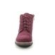 Lotus Lace Up Boots - Bordeaux - ULB093/82 SYCAMORE