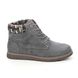 Lotus Lace Up Boots - Grey - ULB093/10 SYCAMORE