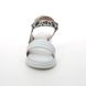 Lotus Flat Sandals - White Leather - ULP207/ VERENA STRESSLESS