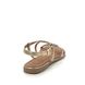 Marco Tozzi Flat Sandals - Gold - 28143/42/943 BIVIO