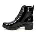 Marco Tozzi Biker Boots - Black patent - 25262/27/018 DONO   LACE