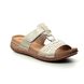 Marco Tozzi Slide Sandals - Platinum - 27505/22/960 FRIDA  91