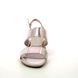 Marco Tozzi Heeled Sandals - Nude Patent - 28204/42/526 HECHO