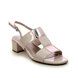 Marco Tozzi Heeled Sandals - Nude Patent - 28204/42/526 HECHO