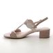 Marco Tozzi Heeled Sandals - Nude - 28230/42/478 HECHO