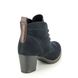 Marco Tozzi Heeled Boots - Navy - 25107/29/888 PESALOW
