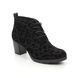 Marco Tozzi Lace Up Boots - Black - 25107/35/053 PESALOW