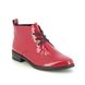 Marco Tozzi Lace Up Boots - Red patent - 25120/35/551 RAPALLACE 05