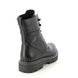 Marco Tozzi Biker Boots - Black Leather - 25295/41/010 SENSIO LACE