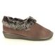 Nordikas Slippers - Taupe suede - 1358/53 TOASTY FUR