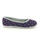 Padders Slippers - Purple - 4025-6307 BALLERINA E FIT