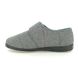 Padders Slippers - Grey - 411S-1207 CHARLES G FIT