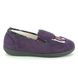 Padders Slippers - Purple - 4082-95 DANDIE EE-EEE