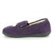Padders Slippers - Purple - 4082-95 DANDIE EE-EEE