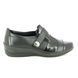 Padders Comfort Slip On Shoes - Black patent - 0294/38 ENDURE E-EE FI