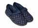 Padders Slippers - Navy - 0460-4076 MELLOW EE FIT